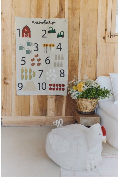 Детска декорация за стена Farm Numbers – Lorena Canals