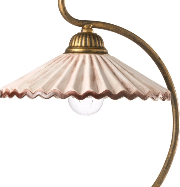 ONLI - Настолна лампа ROSINA 1xE14/6W/230V бронзов