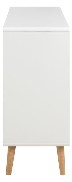 Бял скрин 135x90x40 cm Lowell – Actona