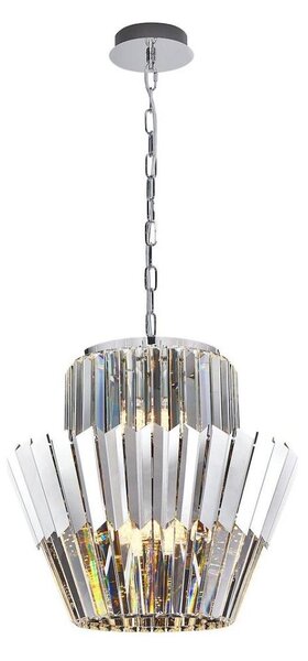 Пендел DONNA 9xE14/40W/230V Ø 45 см матов хром
