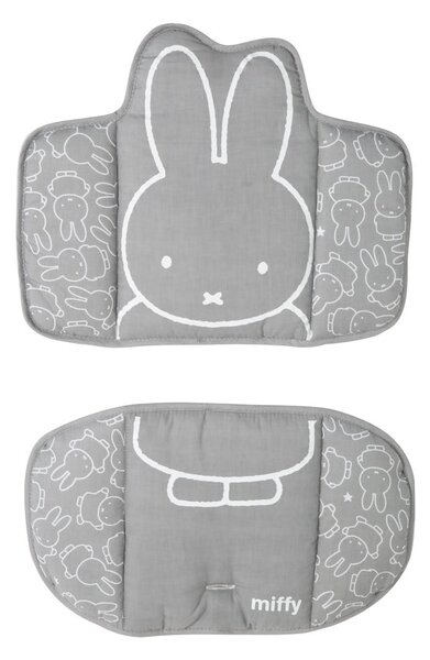 Сива постелка за стол за хранене Miffy - Roba