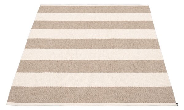 Бежов и кремав килим за открито и закрито 140x180 cm Bob Mud Vanilla – Pappelina