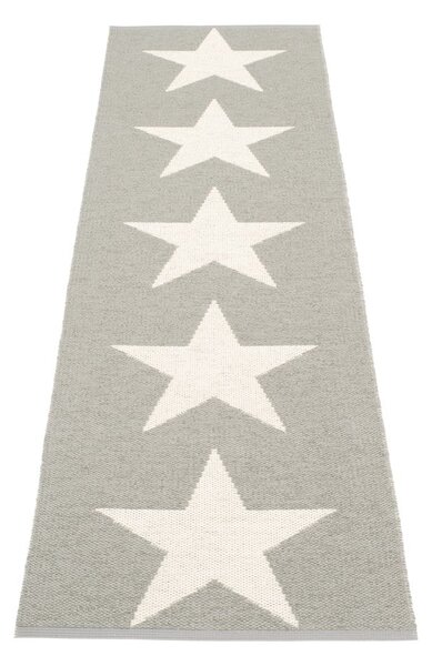 Светлосива пътека за открито и закрито 70x250 cm Viggo Warm Grey – Pappelina