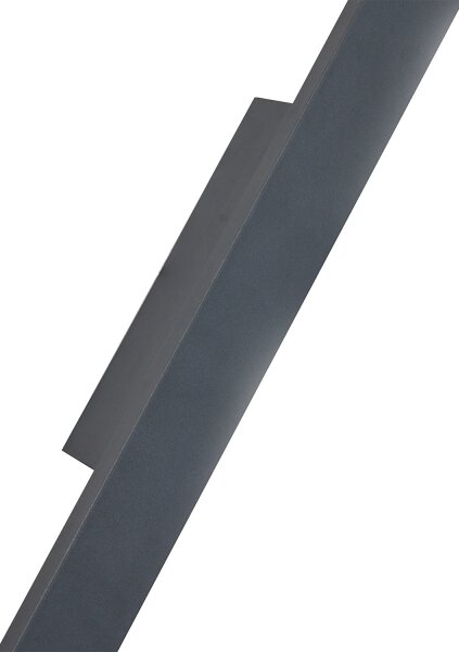 Brilagi - LED външно стеново осветително тяло LUNA LED/30W/230V 4000K IP65 150 cm антрацит CRI 90