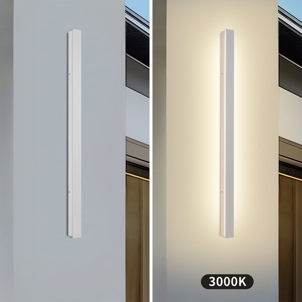 Brilagi -LED външно стенно осветително тяло LINEAR LED/22W/230V 3000K IP65 100 cm бяло CRI 90