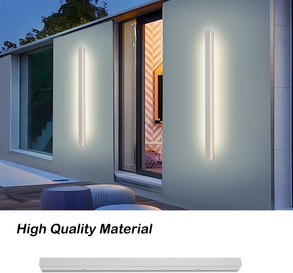 Brilagi -LED външно стенно осветително тяло LINEAR LED/22W/230V 3000K IP65 100 cm бяло CRI 90