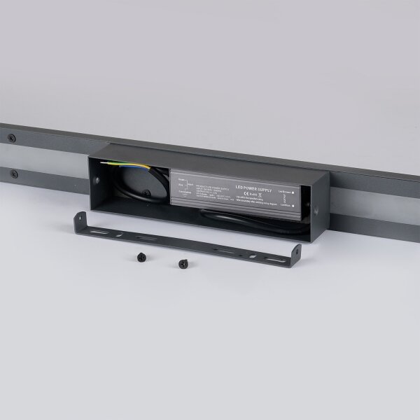 Brilagi - LED външно стеново осветително тяло LUNA LED/30W/230V 4000K IP65 150 cm антрацит CRI 90