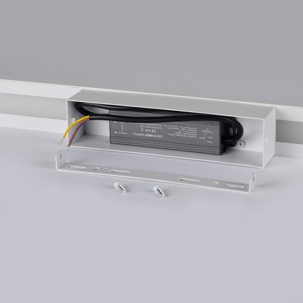 Brilagi - LED външна стенна лампа LUNA 30W/230V 3000K IP65 150 cm бяла CRI 90