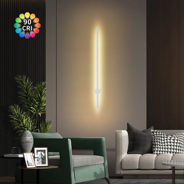Brilagi - външно стенно LED осветително тяло AURA LED/20W/230V 3000K IP54 97 cm бяло CRI 90