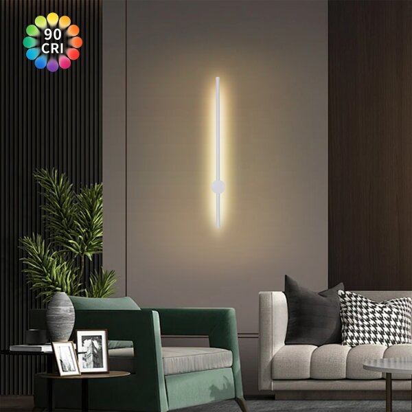 Brilagi - LED външно стенна лампа AURA LED/12W/230V 3000K IP54 65 cm бяла CRI 90
