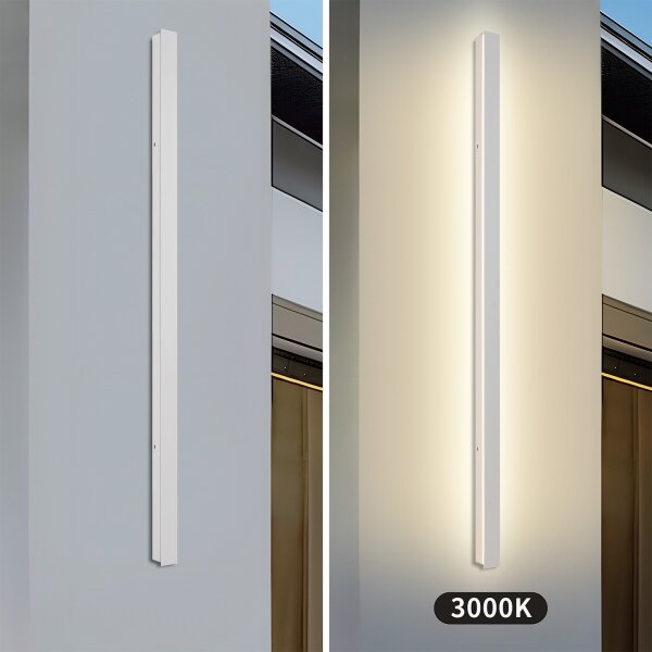 Brilagi - LED външно стенно осветително тяло LINEAR LED/32W/230V 3000K IP65 140 см бяло CRI 90