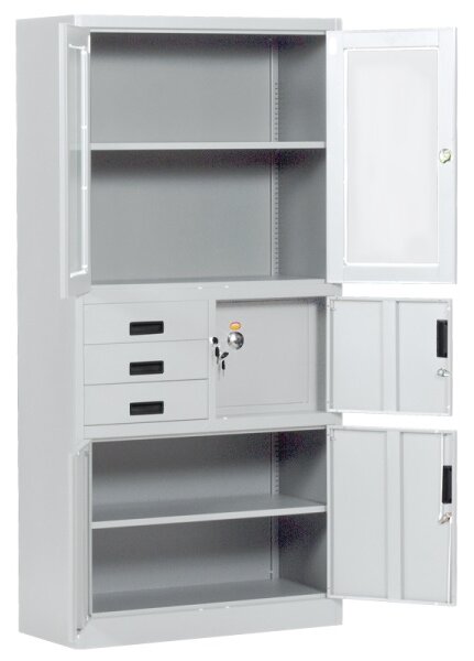 Офис метален шкаф CR 1240E K