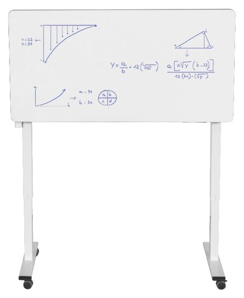 Ергономично офис бюро CR-114W, регулируемо