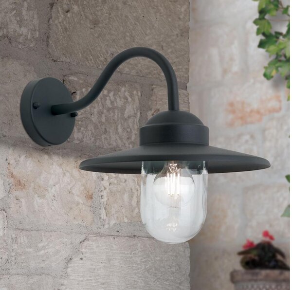Orion AL 11-1313 - Външна стенна лампа EDWARD 1xE27/60W/230V IP44 антрацит