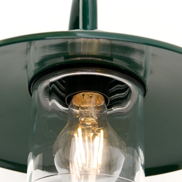 Orion AL 11-1313 - Екстериорен аплик EDWARD 1xE27/60W/230V IP44 зелен