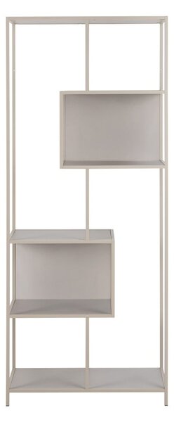 Сива библиотека 77x185x35 cm Seaford – Actona