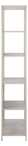 Сива библиотека 77x185x35 cm Seaford – Actona