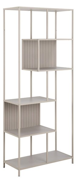 Сива библиотека 77x185x35 cm Seaford – Actona