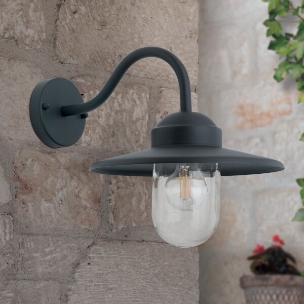 Orion AL 11-1313 - Външна стенна лампа EDWARD 1xE27/60W/230V IP44 антрацит