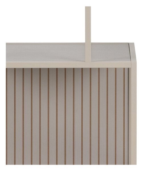 Сива библиотека 77x185x35 cm Seaford – Actona