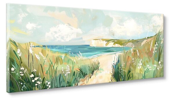 Картина 60x150 cm Gouache Sea – Styler