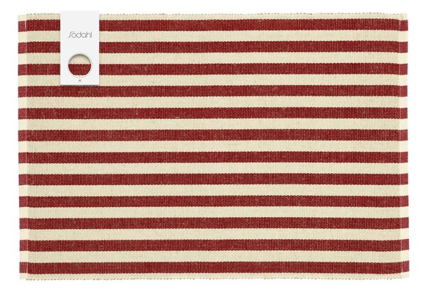 Подложки за хранене в комплект от 2 бр. със смес от юта 33x48 cm Statement Stripe – Södahl