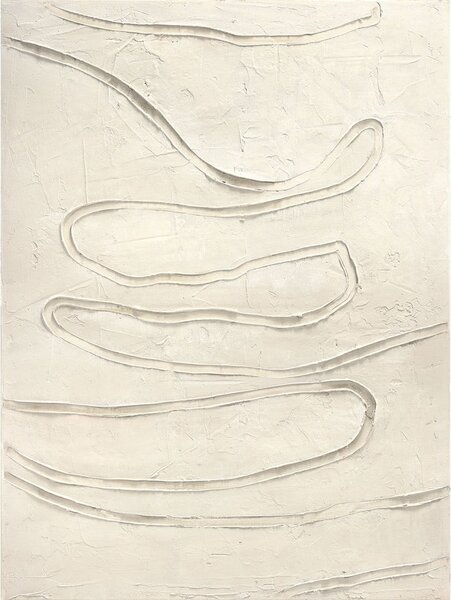 Ръчно рисувана картина 88x118 cm Track The Line – Malerifabrikken