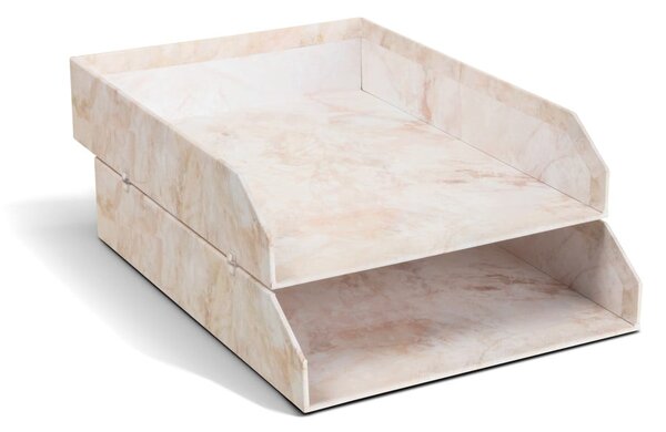 Картонени органайзери в комплект от 2 бр. за докумнети Hakan Paper Laminate – Bigso