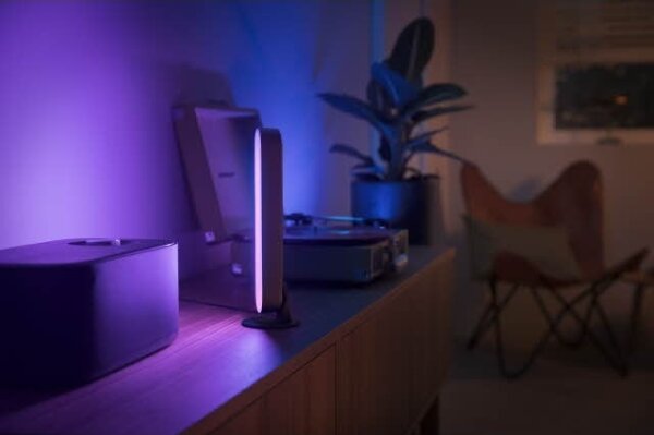 Philips -Разширение LED RGB Димируема настолна лампа Hue PLAY LED/6W/230V черен