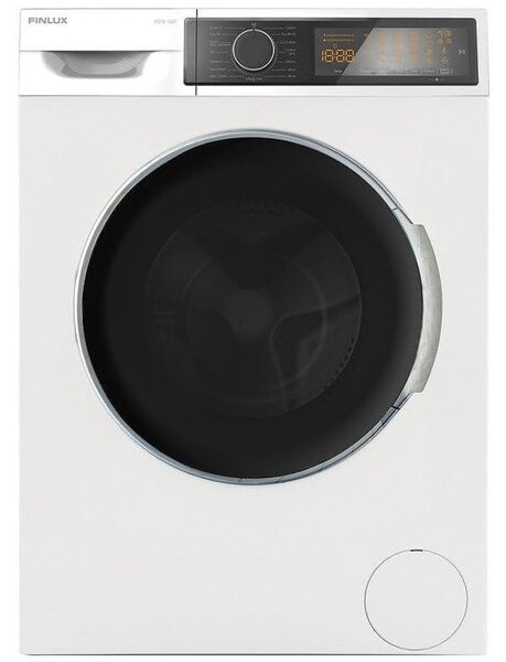 Перална машина Finlux FXT8 120T, клас B, 8кг. капацитет, 1200 оборота в минута, 15 програми, свободностояща, 60cm, LED дисплей, функция Auto Dose, бяла