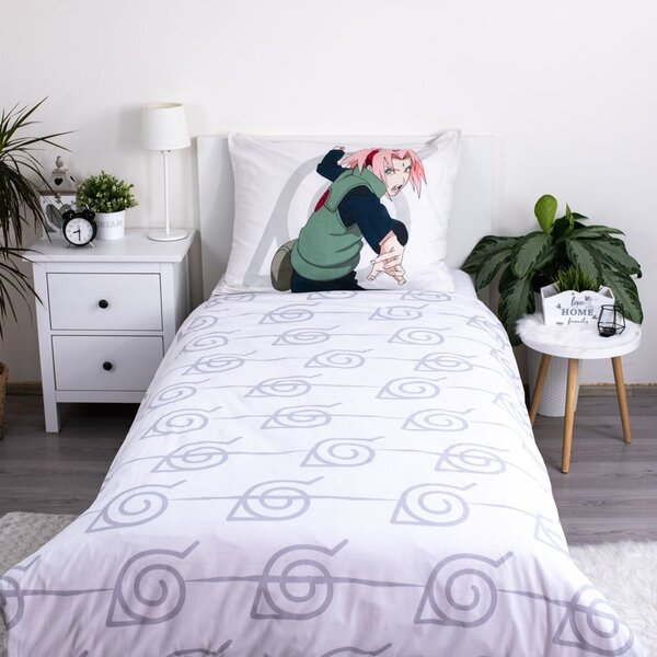 Единично памучно детско спално бельо 140x200 cm Naruto – Jerry Fabrics