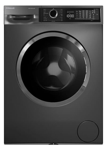 Перална машина Finlux FXT8 1251TA DG, клас A, 8 кг. капацитет, 1200 оборота в минута, 15 програми, свободностояща, 60cm ширина, Auto dose, отложен старт, черна