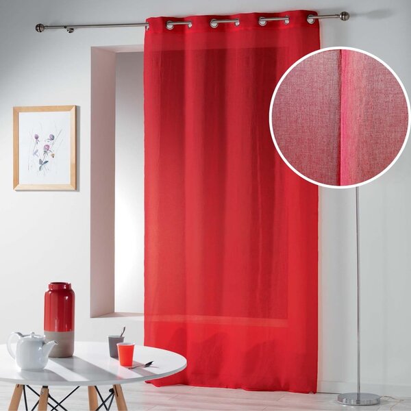 Червена завеса 140x280 cm Telma – douceur d'intérieur