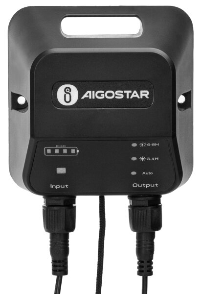 Aigostar - LED Соларен полилей LED/35W/12V 3000 mAh 6500K Ø 15 см