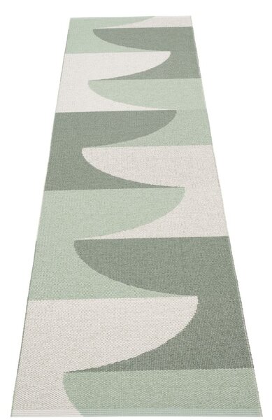 Зелена пътека за открито и закрито 70x270 cm Hill Army Misty Mint – Pappelina