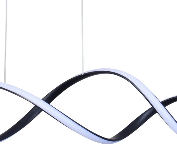 LED Пендел INFINITO LED/34W/230V черен