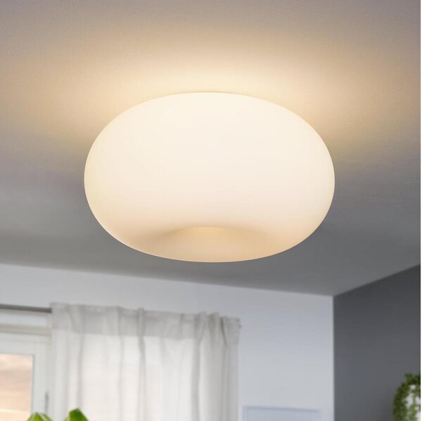 EGLO 86812 - Плафон OPTICA 2xE27/60W/230V опалово стъкло