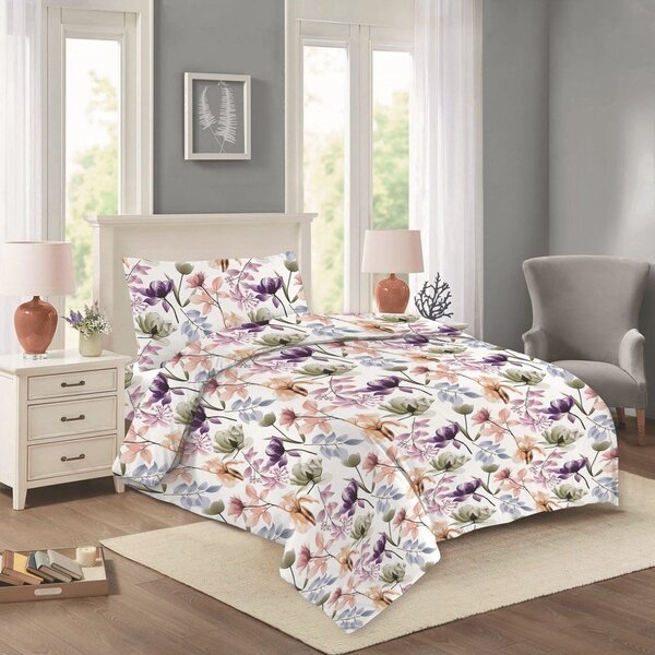 Единично памучно спално бельо 140x200 cm Verona – Cotton House