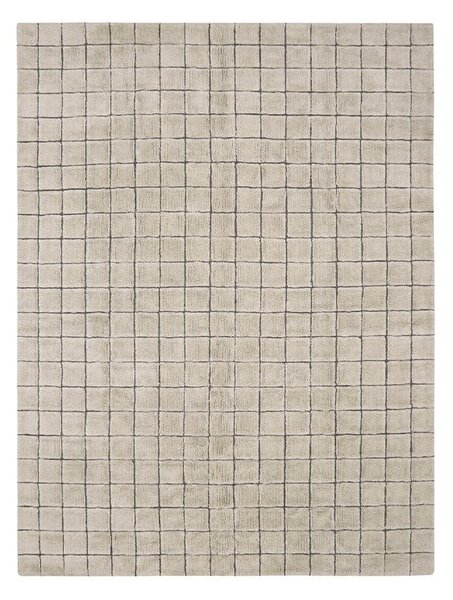 Бежов ръчно изработен вълнен килим 230x300 cm Mosaic Sandstone – Lorena Canals