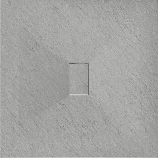 Mexen Hugo Квадратен душ поддушник SMC 100 x 100 см, сив - 42611010