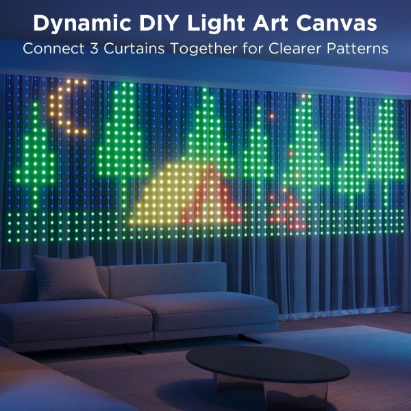 Govee - LED RGB Димируем декоративни лампички LED/15W/230V IP65 Wi-Fi