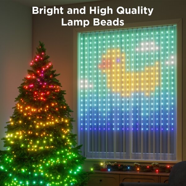 Govee - LED RGB Димируем декоративни лампички LED/15W/230V IP65 Wi-Fi