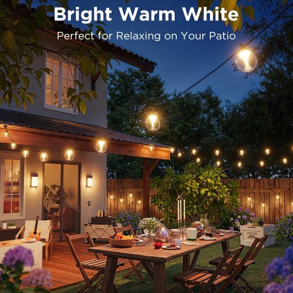 Govee-LED RGBICW Димируем екстериорен декоративни лампички LED/24W/230V IP67 2700-6500K Wi-Fi