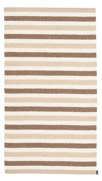 Бежов килим за открито и закрито 70x120 cm Teo Brown – Pappelina