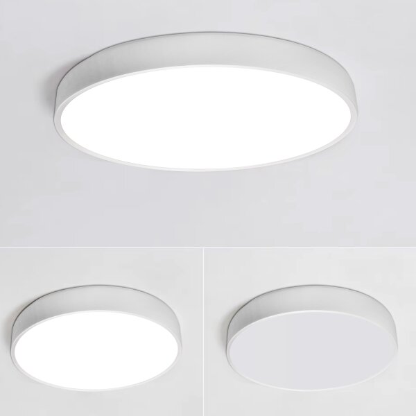 LED Плафониера LED/60W/230V 4000K Ø 60 см бял