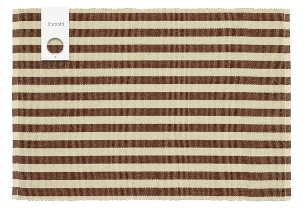 Подложки за хранене в комплект от 2 бр. със смес от юта 33x48 cm Statement Stripe – Södahl