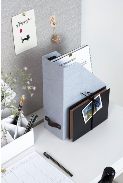 Картонен органайзер за докумнети Estelle Canvas Paper Laminate – Bigso