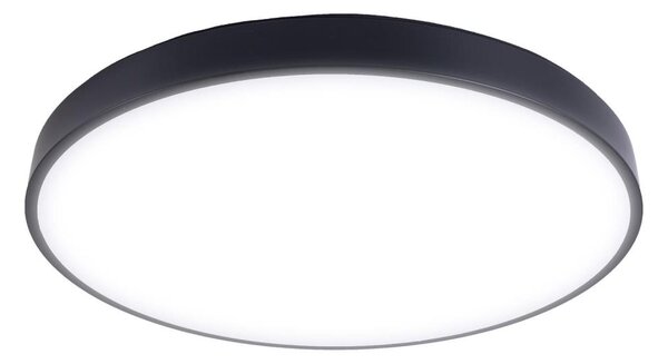 LED Димируем плафон LED/30W/230V 3000-6500K Ø 30 см черен + д.у