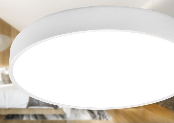 LED Плафониера LED/60W/230V 4000K Ø 60 см бял