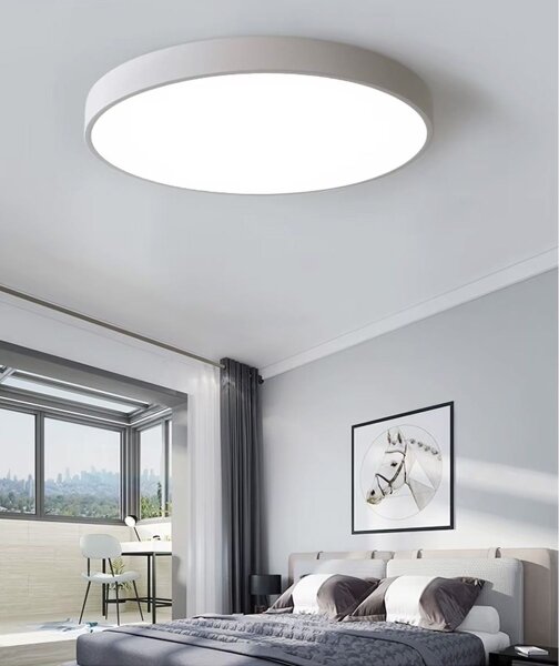 LED Плафониера LED/60W/230V 4000K Ø 60 см бял